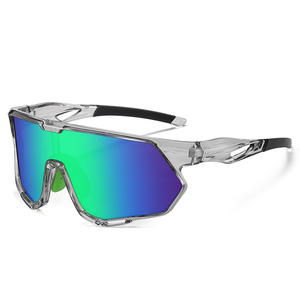 Occhiali da sole sportivi in plastica con Logo personalizzato <span class=keywords><strong>grandi</strong></span> montature nuovi occhiali da equitazione polarizzati per la corsa in bicicletta - Product Image 6