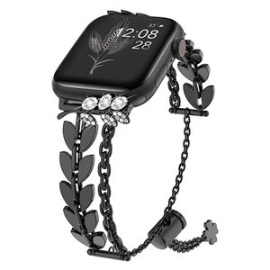 <span class=keywords><strong>Bracelet</strong></span> maillons diamant pour <span class=keywords><strong>Apple</strong></span> <span class=keywords><strong>Watch</strong></span>, série 7, 45mm, pour femmes, <span class=keywords><strong>bijoux</strong></span> - Product Image 3