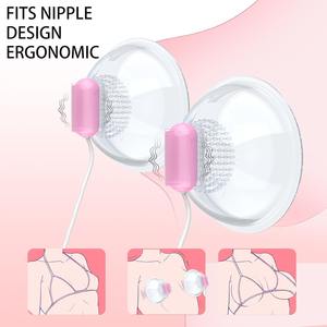 ร้อนญี่ปุ่นเซ็กซี่สาวใหญ่นวดหน้าอกสั่นจุกนมC Lampsดูดกระตุ้นนวดหน้าอกสําหรับผู้หญิง - Product Image 2