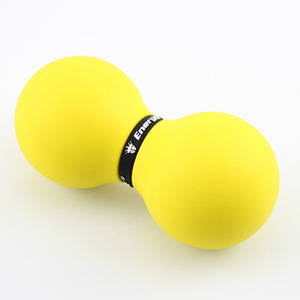 Balle de massage aux cacahuètes Yoga aux cacahuètes Balle de massage en caoutchouc naturel Thérapie de relaxation musculaire Point de déclenchement Récupération physique - Product Image 2
