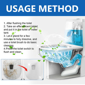 Jue-fish Vente en gros <span class=keywords><strong>Tablette</strong></span> <span class=keywords><strong>effervescente</strong></span> de haute qualité pour le nettoyage des toilettes - Product Image 3
