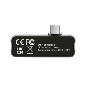 Caméra d'imagerie infrarouge UNI-T UTI120M 10800 pixels, compatible avec les téléphones Android, enregistrement vidéo Type-C, thermographie USB OEM UTI1 - Product Image 1