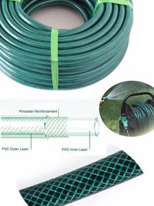 Tubo da Giardino in <span class=keywords><strong>PVC</strong></span> Rinforzato con Fibra, Alta Pressione, 1/2\" 3/4\", Verde, Personalizzabile, Economico, Non Tossico, Certificazione ISO CE - Product Image 3