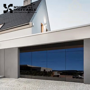 <span class=keywords><strong>Porte</strong></span> de <span class=keywords><strong>garage</strong></span> en acier et verre à <span class=keywords><strong>ouverture</strong></span> latérale, isolée, 8x7, avec télécommande personnalisée et surface finie - Product Image 5
