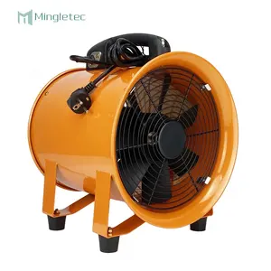 8 10 12 16 18 inç ağır silindir endüstriyel taşınabilir Fan eksenel egzoz fanı