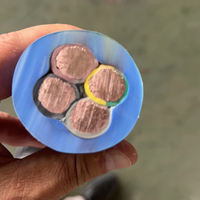 4-adriges 2,5mm 4mm 10mm 16mm 25mm Rundes Gummi-Elektrokabel in Blau für Tauchpumpen und Tiefbrunnenpumpen