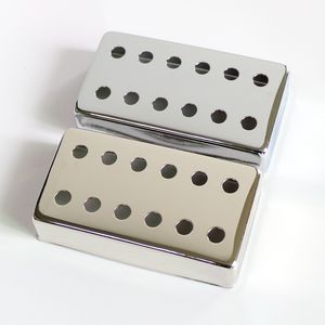 Cubiertas para Pastillas de <span class=keywords><strong>Guitarra</strong></span> Humbucker de Níquel Plateado de 12 Orificios para Kits de <span class=keywords><strong>Construcción</strong></span> de Pastillas Personalizadas, Tienda en Línea - Product Image 3