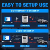 Outil de diagnostic automobile XTOOL XVCI MAX J2534 pour la programmation et le codage des ECU, programmation de clés pour GM/Ford/Lexus/Honda/Acura/Nissan
