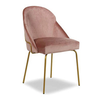 Collection de fauteuils Accent, 6 styles, fauteuils rembourrés en tissu bouclé velours, design moderne incurvé, salon, chambre, maison