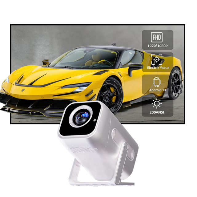 Factory Direct Sale XH269 1080p Projector Video Projecteur 4k Portable Smart Projector WiFi Android Projector 4k Beamer