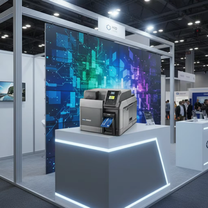 Impresora de Tarjetas de Crédito y Débito de Retransferencia Segura FARGO HDP8500, Máquina de Impresión de Tarjetas de PVC de Alto Rendimiento, USB/Inalámbrica - Product Image 1