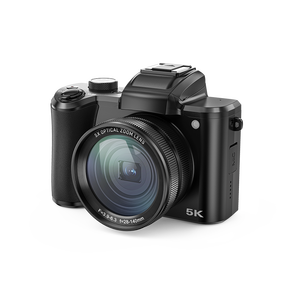 Zoom Óptico <span class=keywords><strong>5x</strong></span>, Cámara Digital Dual para Selfies, Mini Cámara DSLR con Capacidades HD, Cámara Digital de 64 MP con Pantalla HD IPS de 3.2'' - Product Image 2