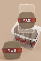 Éponge de Maquillage Ultra-Douce au Chocolat Lavable Utilisation Double Humide/Sèche pour Fond de Teint Sans Effet Poudré Économiseur de Poudre Quotidien Professionnel
