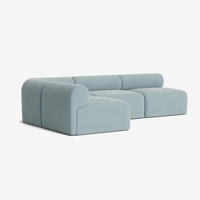 Ensemble de canapés modernes FERLY ensemble de canapés de mobilier de luxe canapé modulable pour la maison fauteuil de salon