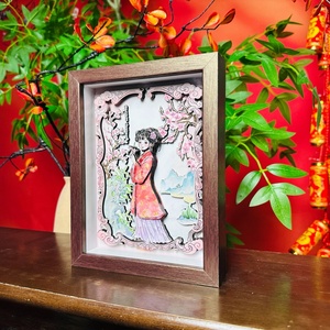 Emballage de luxe, sculpture en papier 3D pour cadeaux haut de gamme, souvenirs en papier multicouche pour les lieux touristiques célèbres - Product Image 6