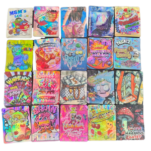 In Stock Boxes Printing Different Surface Effect Boxes 3.5g <strong>Myler</strong>/ <strong>Bag</strong> and Box Mylar <strong>Bags</strong> Packaging Set - Product Image 5