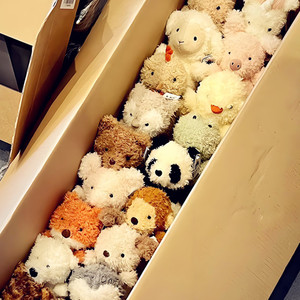 JC UK jellycat của thực tế xoăn gấu đồ chơi động vật nhỏ hàng loạt cổ ODM tùy chỉnh rửa kỹ thuật giảm căng thẳng búp bê sang trọng - Product Image 4