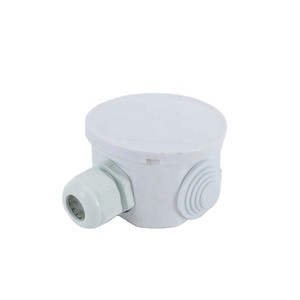 Round Plastic Box Outdoor IP55 Waterproof ABS Round Plastic Electrical Junction Box