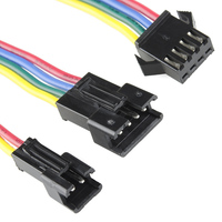 Cable de Conector de Computadora USB a JST SHMolext de Ángulo Recto, Personalizado por el Fabricante OEM ODM, 5 Pines, 4 Pines, PTFE, PVC, Conjunto de Cableado