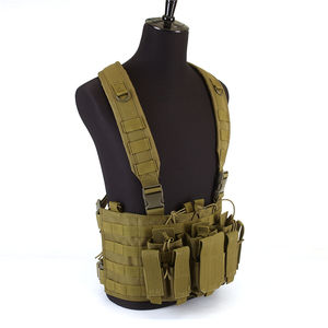 Multi-Functionele Jacht Paintball Vest Tactische Combat <span class=keywords><strong>Recon</strong></span> Borst <span class=keywords><strong>Rig</strong></span> Met Magazine Pouch - Product Image 3