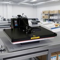 Presse à chaud manuelle en fer 40x60cm format A3 de l'usine Baiyin pour sublimation sur vêtements et sacs