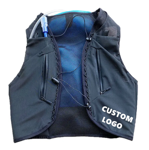 Gilet d'hydratation unisexe de haute qualité en polyester léger, sac à dos imperméable avec fermeture éclair, sport, cyclisme, marathon, course sur sentier - Product Image 1