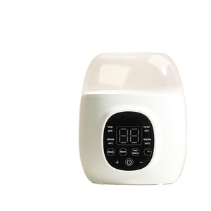 Calentador de biberones de leche para bebés con pantalla táctil LCD sin BPA de Material PP de grado alimenticio para 2 biberones suministros de alimentación - Product Image 1