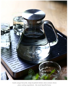 D'<span class=keywords><strong>eau</strong></span> En Verre/<span class=keywords><strong>Carafe</strong></span>/Pichet avec Couvercle En Acier Inoxydable En Verre Cool Cruche D'<span class=keywords><strong>eau</strong></span> De Jus De Fruits Cruche - Product Image 2