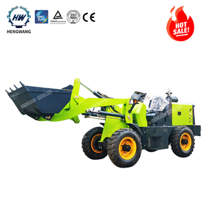 Hengwang ZL912 ünlü motor tarım makineleri <span class=keywords><strong>mini</strong></span> belden kırma kepçe teleskopik ön uç yükleyici - Product Image 2
