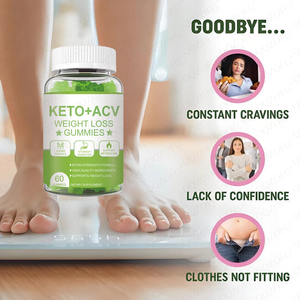 Gomitas de pérdida de peso de belleza Keto personalizadas promocionales con vitaminas y suplementos de probióticos para dulces de salud digestiva para adultos - Product Image 5