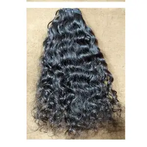 South Indian Temples Human Hair Coarse Curly 100% shedding & tangle free hair for the best price