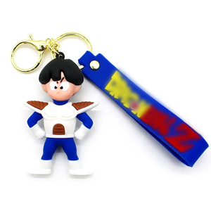 Dragoned Balls Z Goku Porte-clés 3D PVC Poupées Anime Mario Spiderman Porte-clés à collectionner Porte-clés Accessoires pour fans - Product Image 5