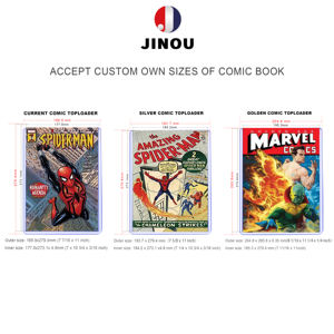 Persediaan Buku Komik Terkini/Perak/Emas Top Loader JO-K-061 Toploader Komik - Product Image 6