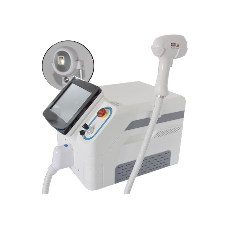 Портативный Аппарат для удаления волос с тройной волной из ледяного титана и платины с диодным лазером/755 1064 нм аппарат для лазерного удаления волос