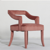 Chaise de location pour événements en bois avec dossier ajouré, design nordique moderne, rembourrée, pour mariage