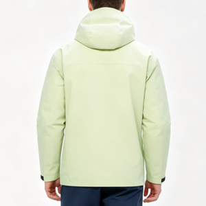 Chaqueta Impermeable y Cortavientos para <span class=keywords><strong>Hombre</strong></span>, con Logotipo Personalizado, Versátil, de Colores Brillantes, OEM, para Deportes al Aire Libre, Montañismo y Senderismo - Product Image 3