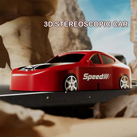 Jeu de Table Interactif 3D Voiture de Course Volant pour Enfants, Simulation de Conduite, Aventure Spatiale, Jouet Éducatif