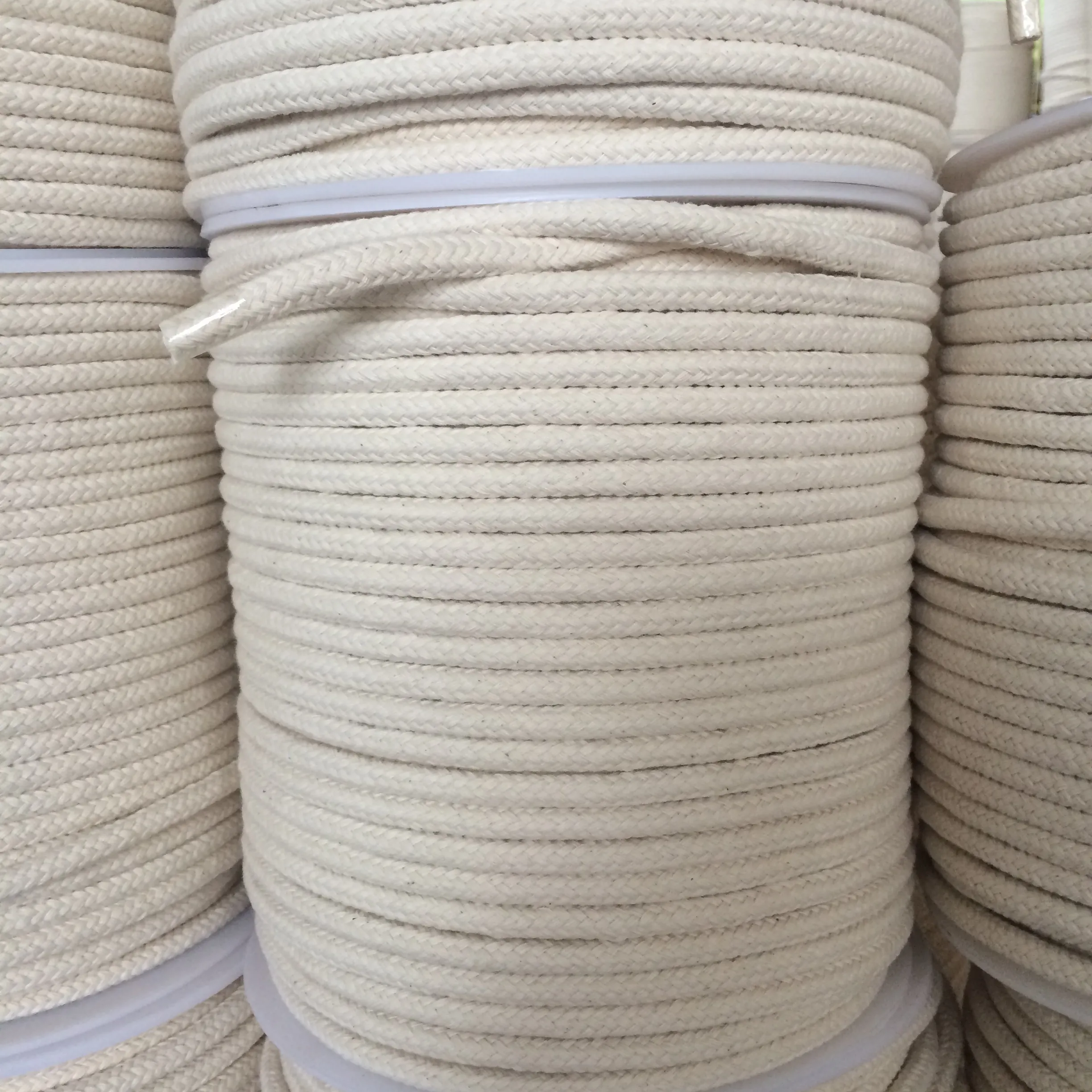 High quality Cotton sash cord Cotton braided rope with high quality