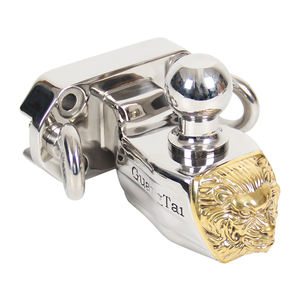 Nuevo Gancho de Remolque de Acero Inoxidable con Diseño de Cabeza de León Keazet, Capacidad de Carga de 5.4 Toneladas, Accesorios para Remolcar Autos Prado - Product Image 1