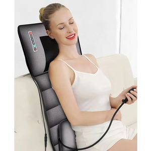 Nuovo all'ingrosso della fabbrica Shiatsu massaggio elettrico materasso completo del corpo con riscaldamento e vibrazione per il collo e la vita applicazione tappetino - Product Image 5