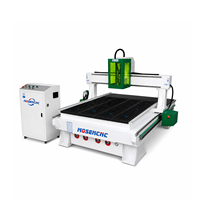 Jinan Mosencnc Máquina Router CNC de 3 Ejes de Alta Resistencia con Precio Competitivo, Bomba de Vacío Individual para Mesa de Trabajo, Grabadora de Madera de 4x4/4x8 pies