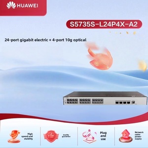 Commutateur S5735S-L24P4X-A2 pour Huawei Enterprise Level 24 Ports GE POE 4 Ports SFP empilage intelligent de couche 3 entièrement géré - Product Image 6