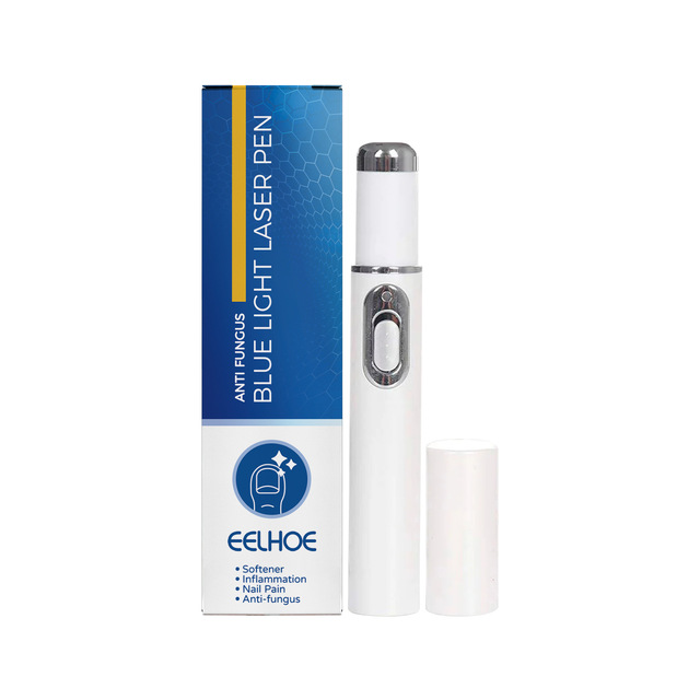 EELHOE High Quality Nail Care Grey Nail Repair Simple and Easy to Use Nail Blue Light Laser Pen