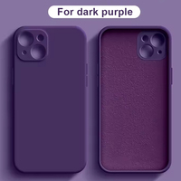 Nouvelle coque jaune en silicone liquide pour iPhone Apple 17 16 15 14 13 12 11 Pro Max 12 13 Mini X XR XS SE 14 15 16 Plus