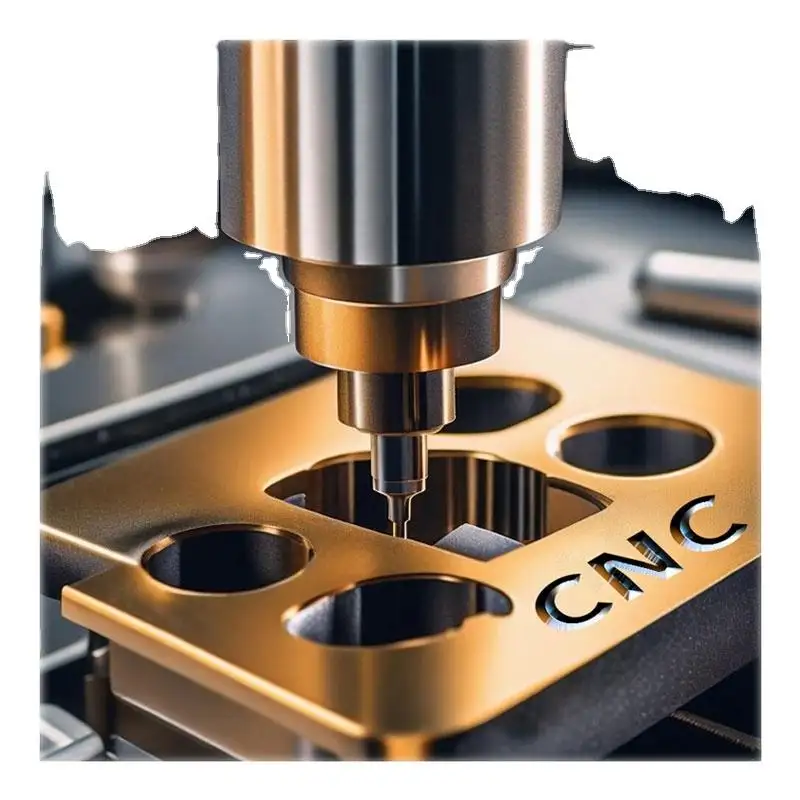 Precisie Oem Custom 5-assige Metalen 3d Printen Messing Aluminium Roestvrij Staal Freesdeel Cnc-Bewerkingscentrum Service