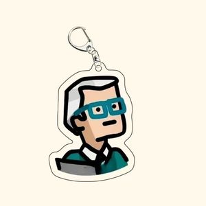 Porte-clés MBTI 16 types de personnalité, pendentif en acrylique double face, personnage de dessin animé, <span class=keywords><strong>type</strong></span> I, <span class=keywords><strong>type</strong></span> E, sac d'école, porte-clés MBTI - Product Image 5