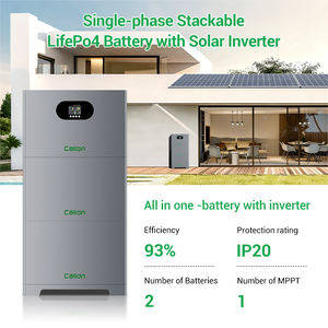 Inversor Todo en Uno y Batería de Litio de 7kWh, 8kWh, 14kWh, 16kWh, Batería Lifepo4 Apilable para Energía Solar Híbrida para el Hogar - Product Image 6