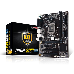 (เรฟ.) รองรับโปรเซสเซอร์รุ่นที่ 7 รุ่น GA-H110M-S2PH พร้อม DDR4 DIMM เมนบอร์ดชิปเซ็ต H110 - Product Image 1