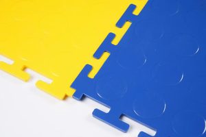 Stylish PVC Interlock Flooring Waterproof <b>Scratch</b> Proof Suitable for Indoor or Outdoor Garage Workshop Warehouse - Product Image 5