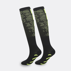 Chaussettes <span class=keywords><strong>de</strong></span> compression longues pour le sport professionnel, nouvelles chaussettes fines pour la course à pied, le fitness, la saut à la corde, la pression amincissante, chaussettes élastiques - Product Image 4